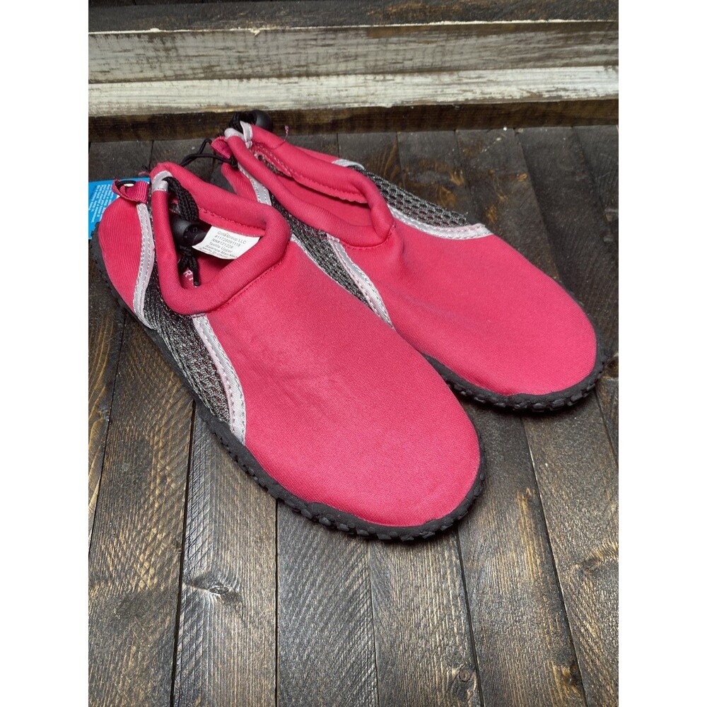 XERTIA Youth Girls Size 1/2 Hot Pink Water Shoes Pool Beach Swim New